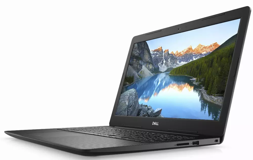 Лаптоп Dell Inspiron 3593, Intel Core i3-1005G1, 4GB DDR4, 256Gb SSD NVMEe, DVD-RW, Full HD 15.6", Linux, Черен