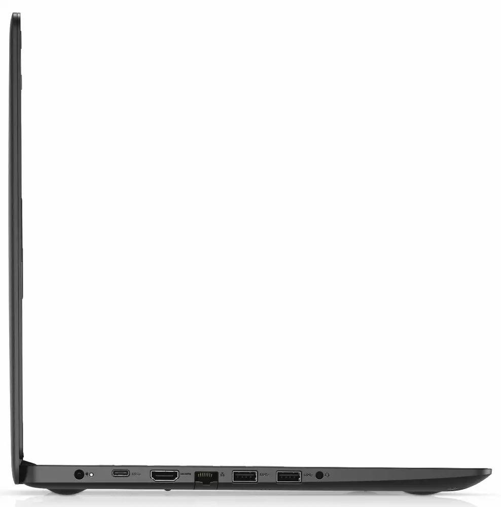 Лаптоп Dell Inspiron 3593, Intel Core i3-1005G1, 4GB DDR4, 256Gb SSD NVMEe, DVD-RW, Full HD 15.6", Linux, Черен