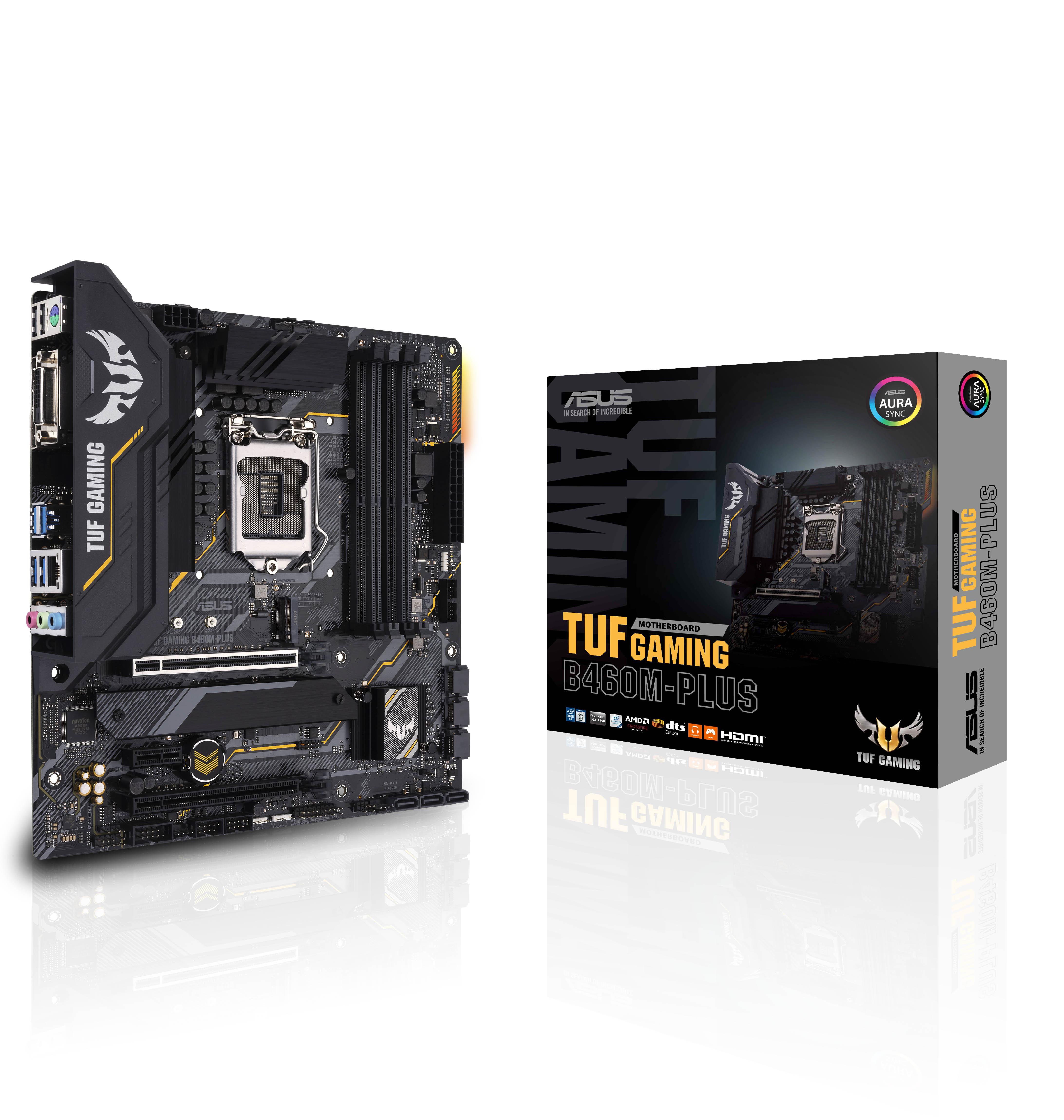 Дънна платка ASUS TUF GAMING B460M-PLUS
