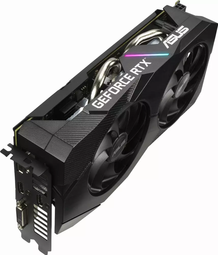 Видео карта ASUS DUAL RTX 2060 OC Edition EVO 6GB 