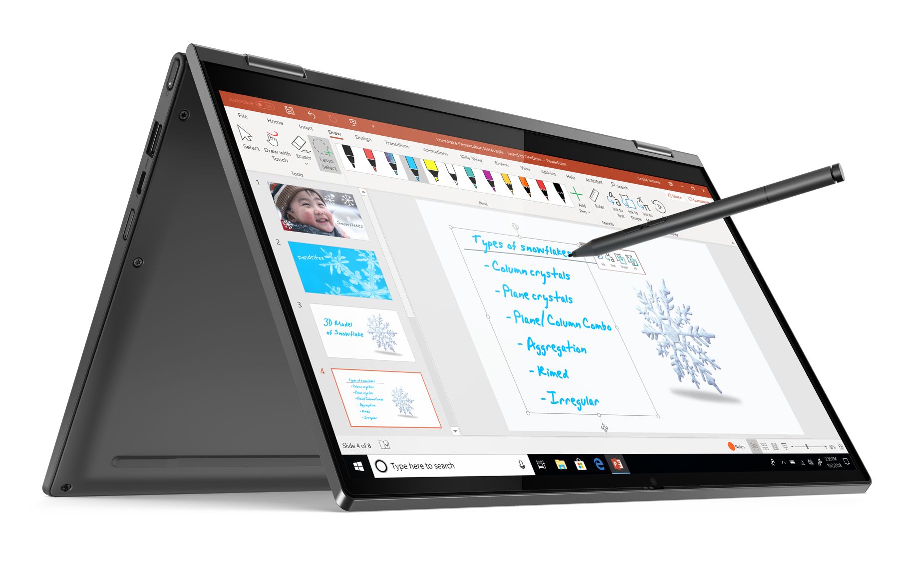 Лаптоп Lenovo YOGA C640-13IML - 81UE0067BM