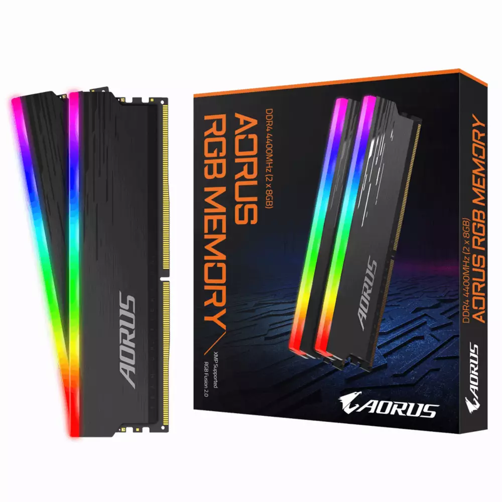 Памет Gigabyte AORUS RGB 16GB (2x8GB) DDR4 4400MHz CL19