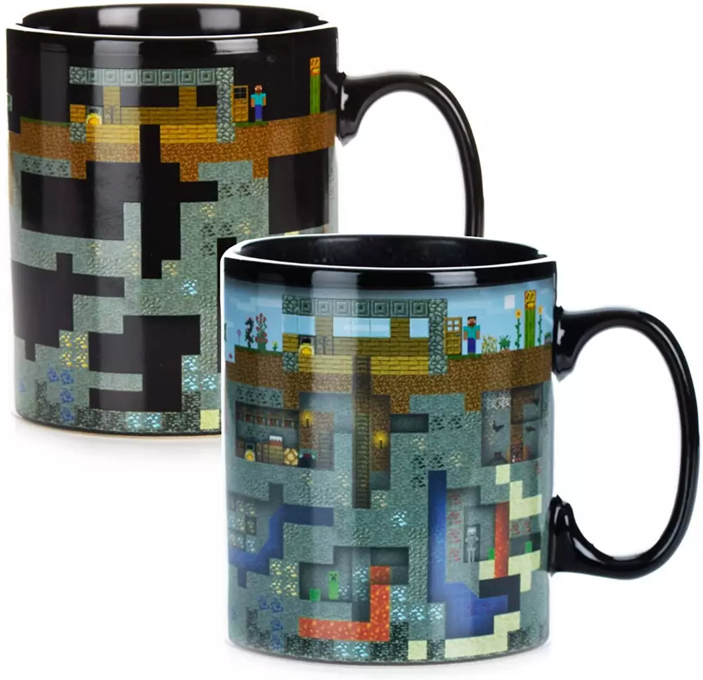 Чаша Paladone Minecraft XL Heat Change Mug
