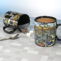 Чаша Paladone Minecraft XL Heat Change Mug