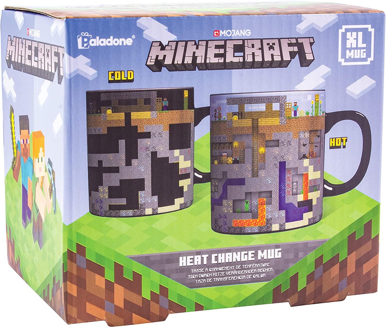 Чаша Paladone Minecraft XL Heat Change Mug