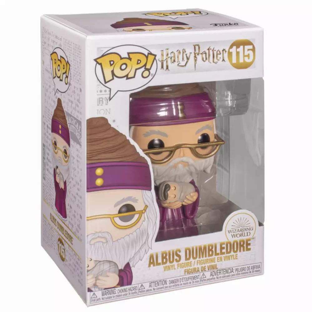 Фигурка Funko POP! Harry Potter: Wizarding World - Albus Dumbledore with Baby Harry #115
