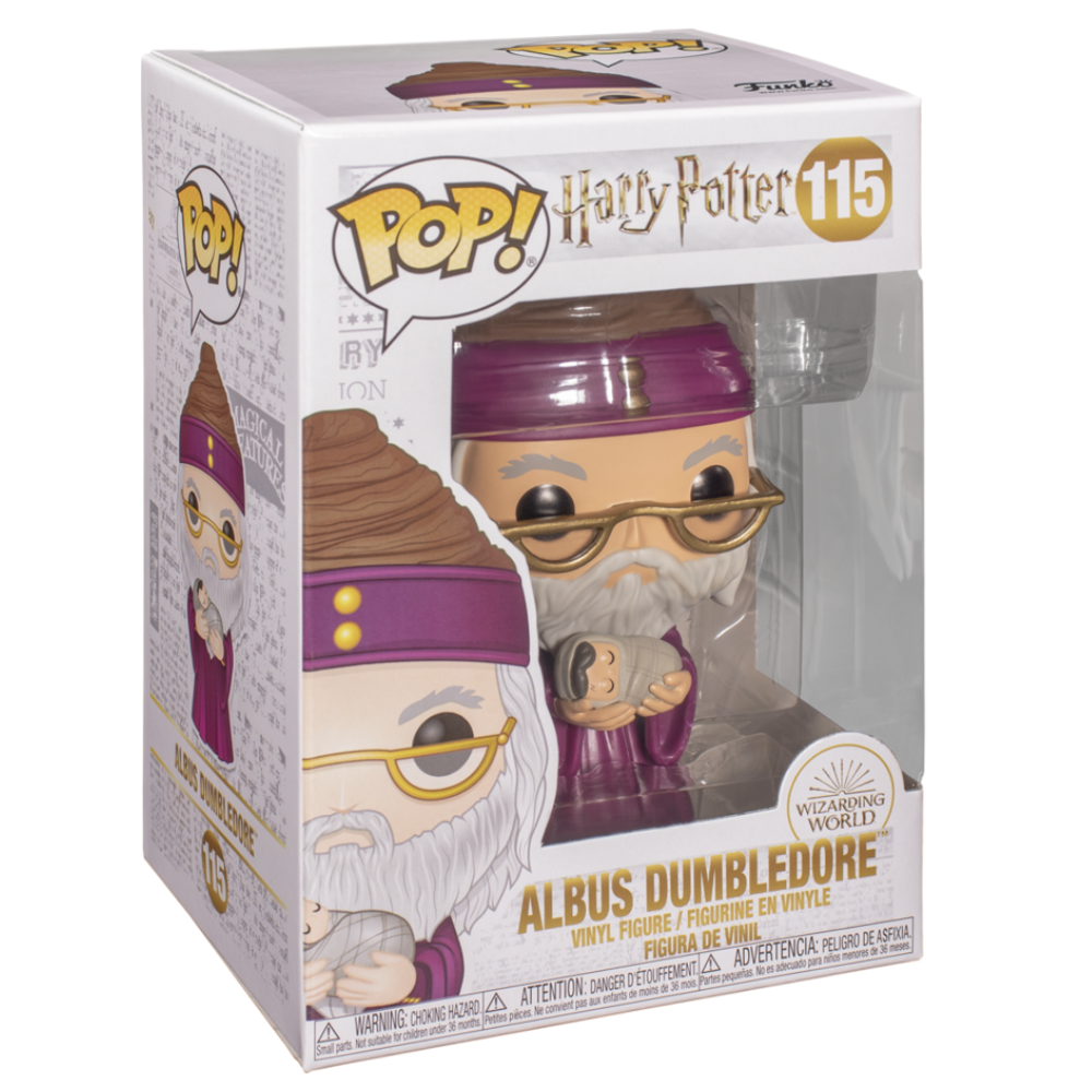 Фигурка Funko POP! Harry Potter: Wizarding World - Albus Dumbledore with Baby Harry #115