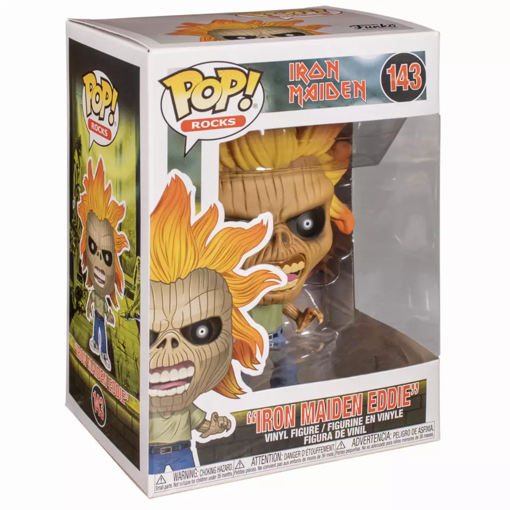 Фигурка Funko POP! Rocks: Iron Maiden - Iron Maiden Skeleton Eddie #143