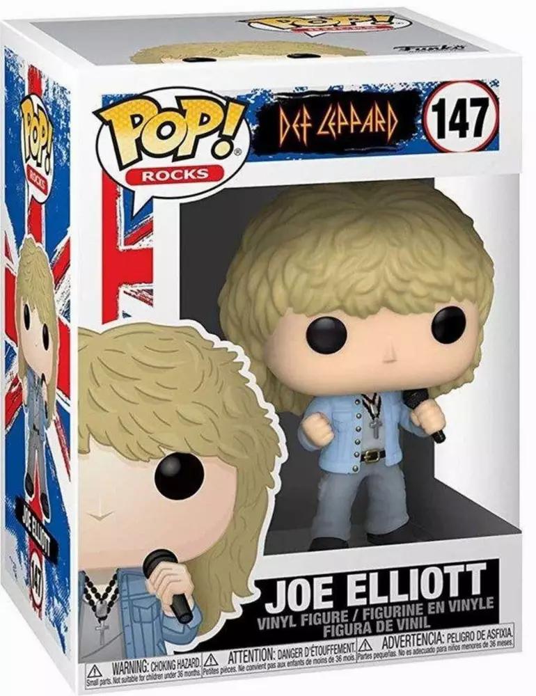 Фигурка Funko POP! Rocks: Def Leppard - Joe Elliott #147