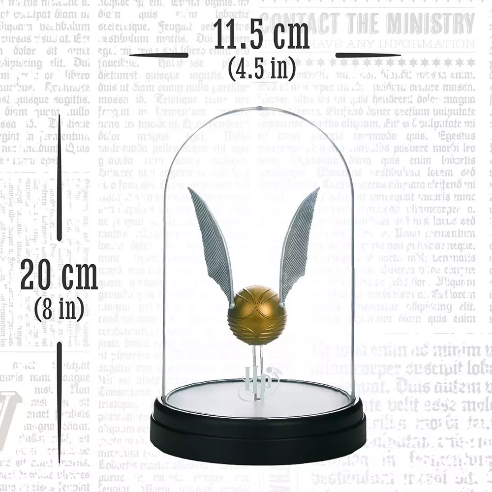 Статуетка Paladone Harry Potter - Golden Snitch Light