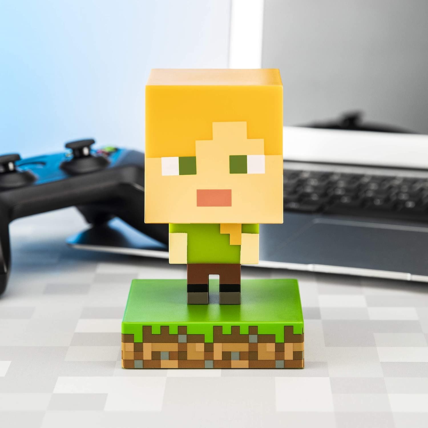Figur Paladone Minecraft: Alex Icon Light BDP