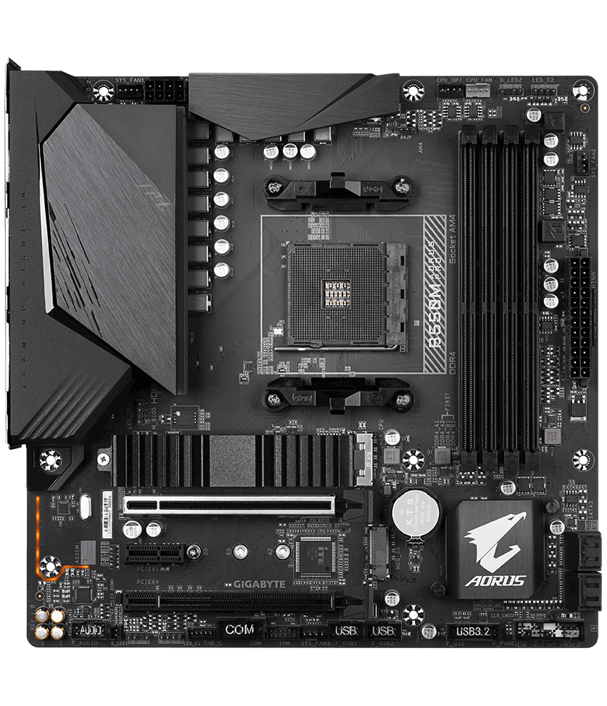 Дънна платка GIGABYTE B550M AORUS PRO 