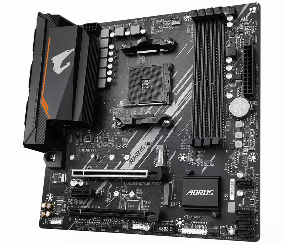 Дънна платка GIGABYTE B550M AORUS ELITE 