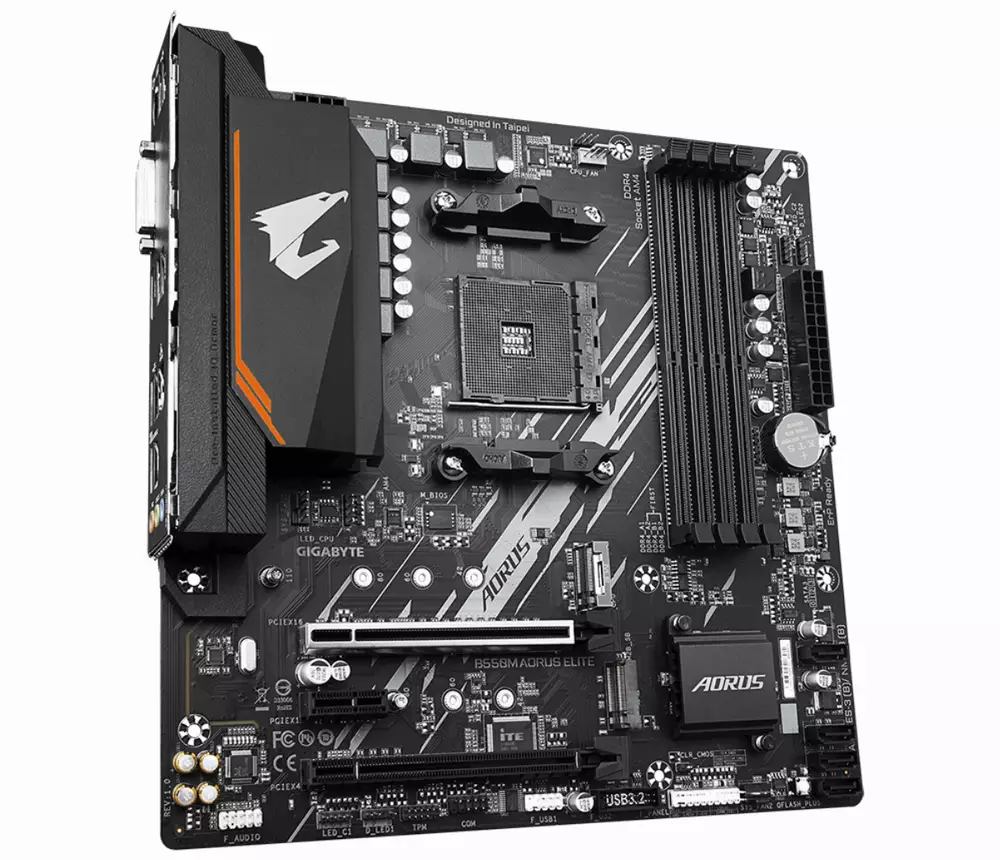 Дънна платка GIGABYTE B550M AORUS ELITE 