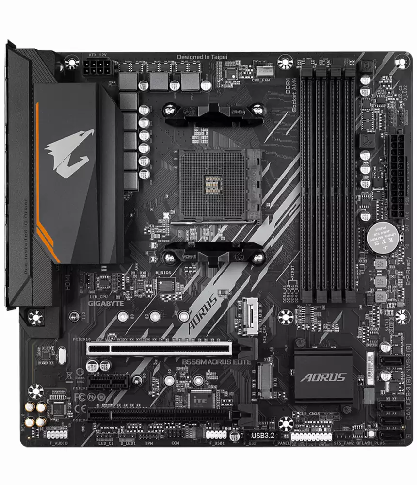 Дънна платка GIGABYTE B550M AORUS ELITE 