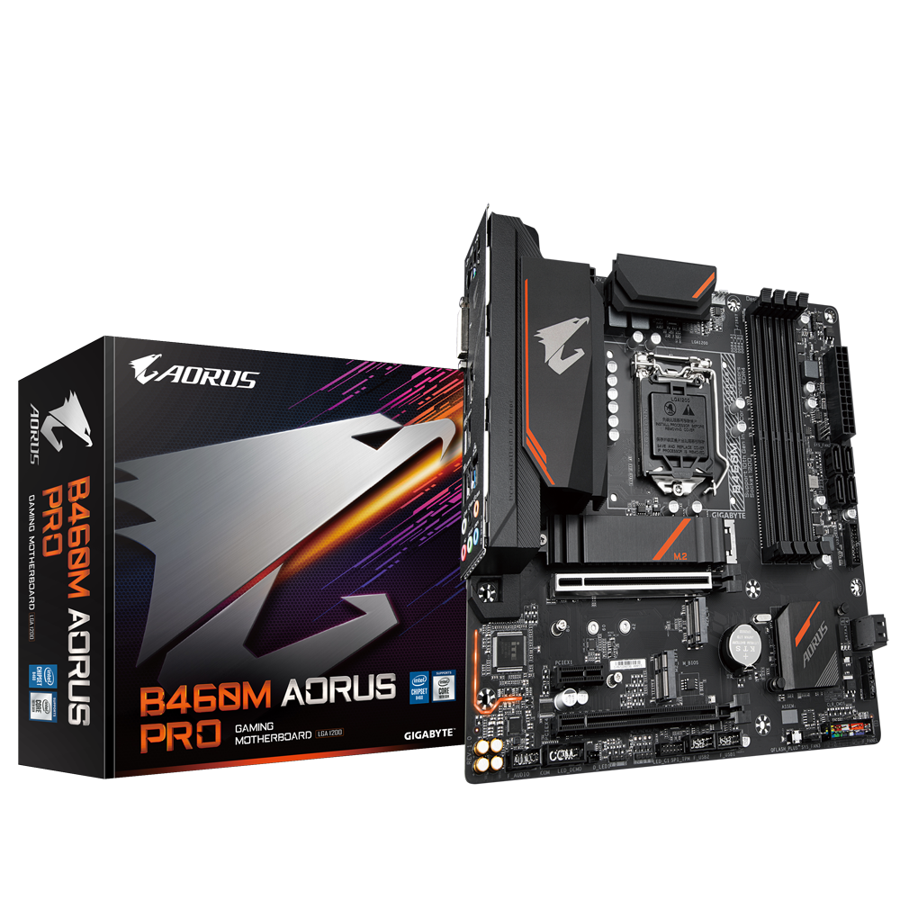 Дънна платка GIGABYTE B460M AORUS PRO