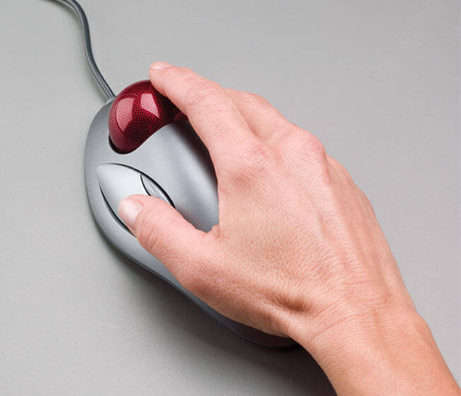 Мишка LOGITECH TRACKBALL MARBLE
