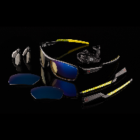 Компютърни очила GUNNAR Lightning Bolt 360 Onyx, Amber, Sun, ESL