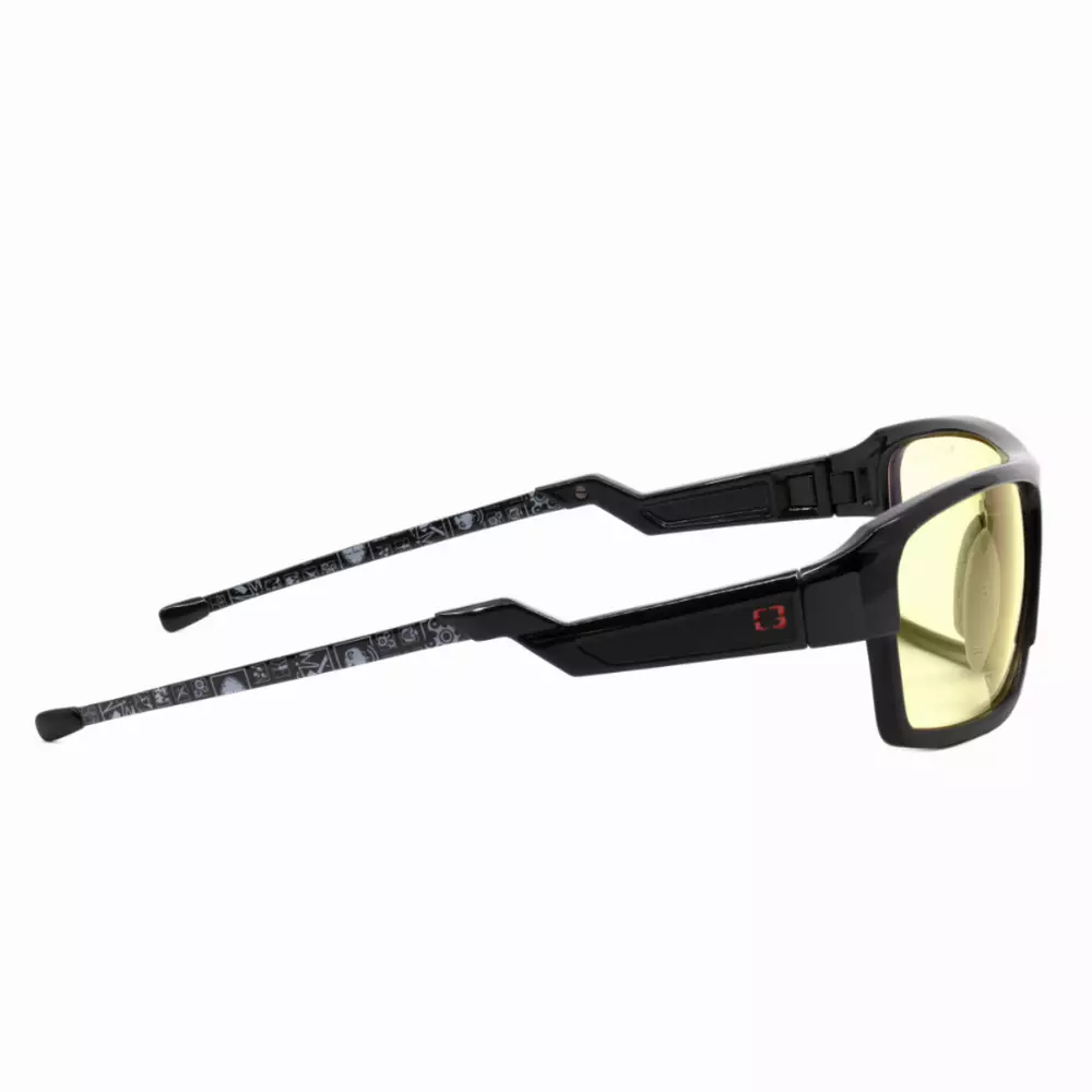 Компютърни очила GUNNAR Lightning Bolt 360 Onyx, Amber, Sun, Rainbow 6 Siege