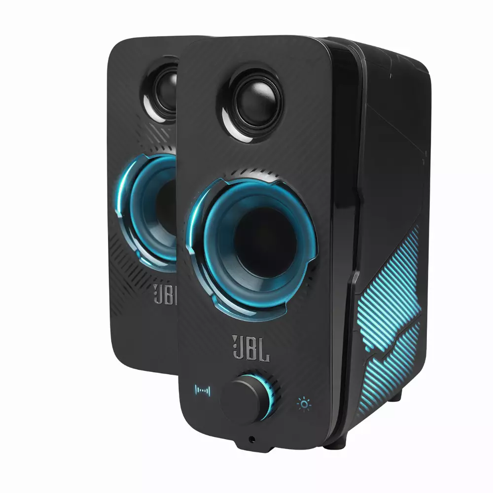 Озвучителна система JBL Quantum DUO, 2.0, Черен