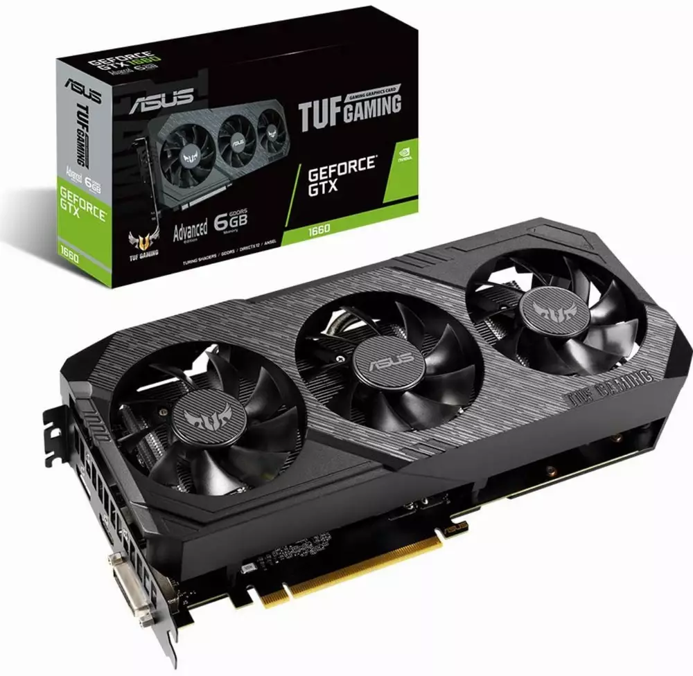 Видео карта ASUS TUF Gaming X3 GeForce GTX 1660 Advanced edition 6GB