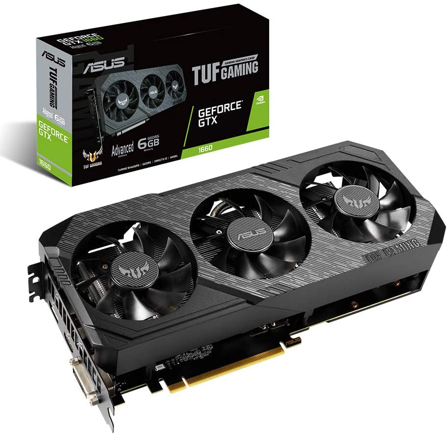 Видео карта ASUS TUF Gaming X3 GeForce GTX 1660 Advanced edition 6GB