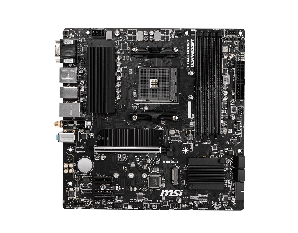 Дънна платка MSI B550M PRO-VDH (WI-FI)