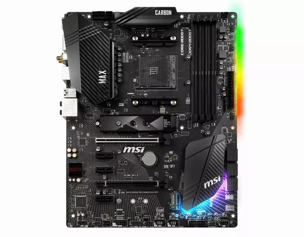 Дънна платка MSI B450 GAMING PRO CARBON MAX (WI-FI)