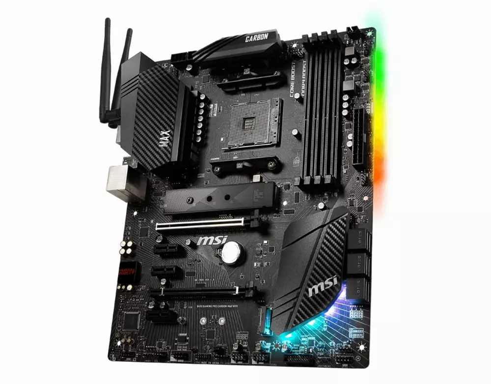 Дънна платка MSI B450 GAMING PRO CARBON MAX (WI-FI)