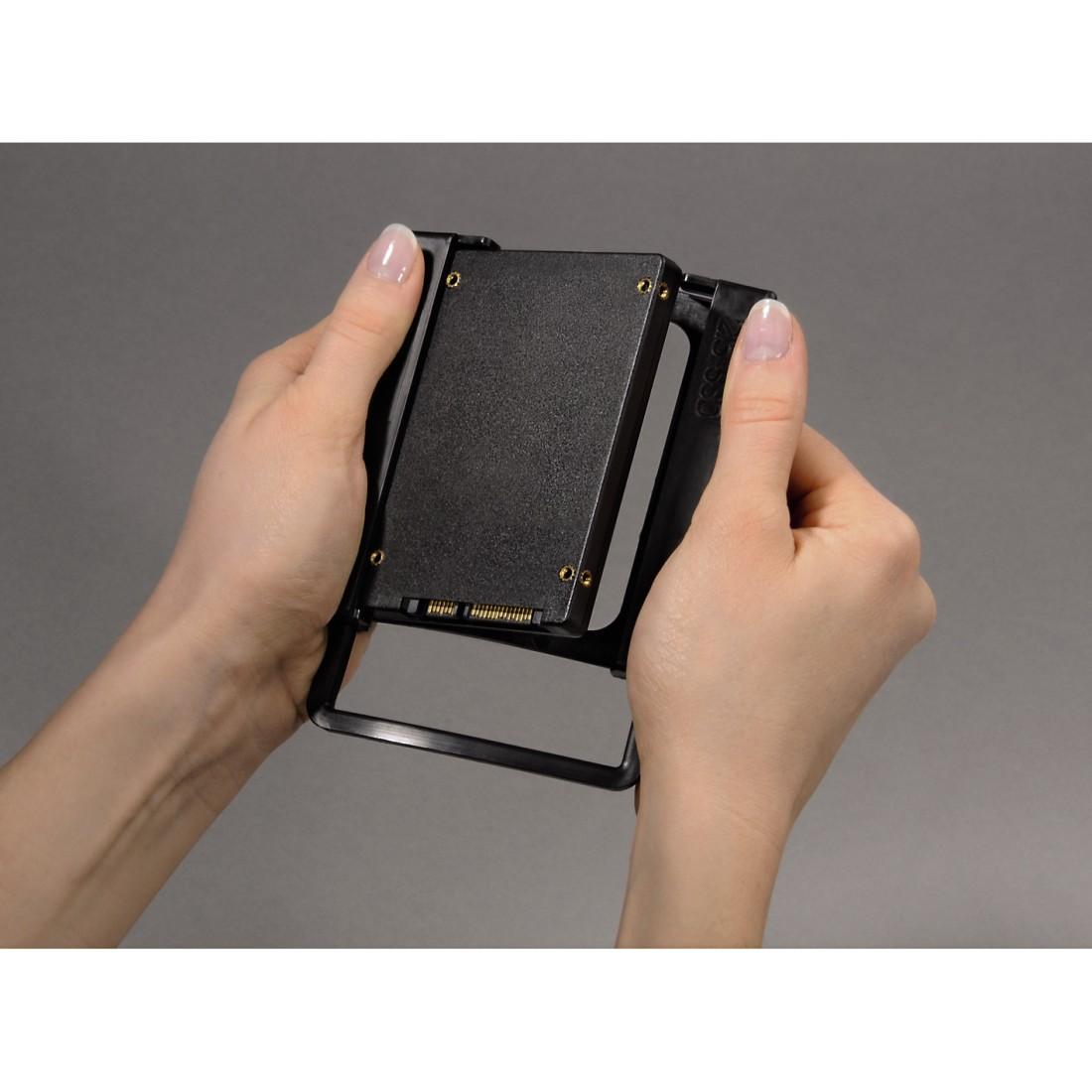 HAMA 39830 Mounting Frame, for mounting 2.5" in 3.5" slot, for SSD hard drives