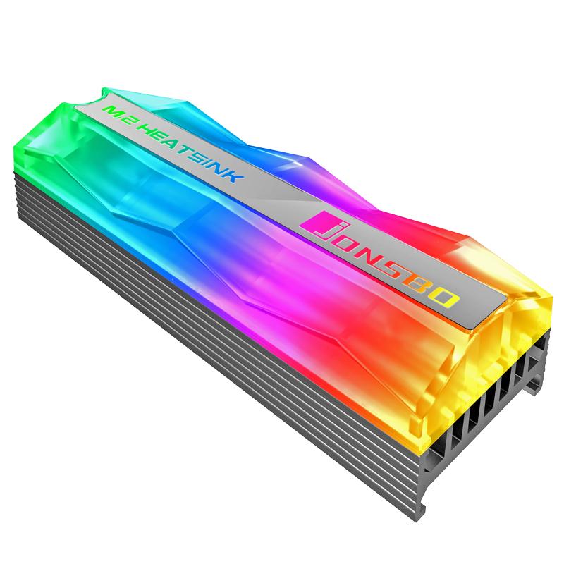 Охладител за SSD Jonsbo M.2 SSD АRGB 