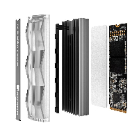 Охладител за SSD Jonsbo M.2 SSD АRGB 
