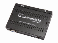 Външен мулти-дисплей адаптер Matrox D2G-A2D-IF за едновременна работа на 2 монитора с VGA вход