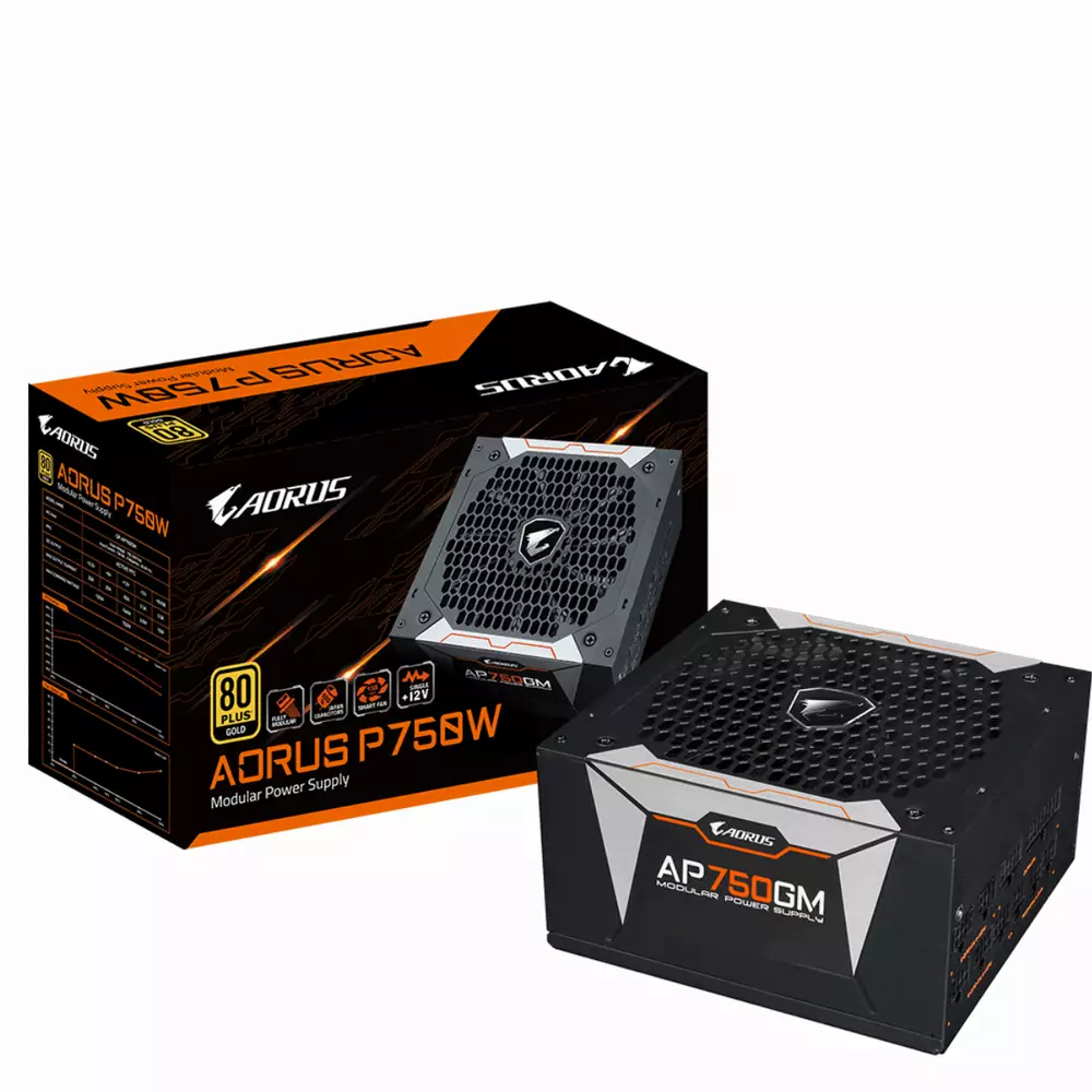 Захранване Gigabyte AORUS P750W 750W 80+ Gold 