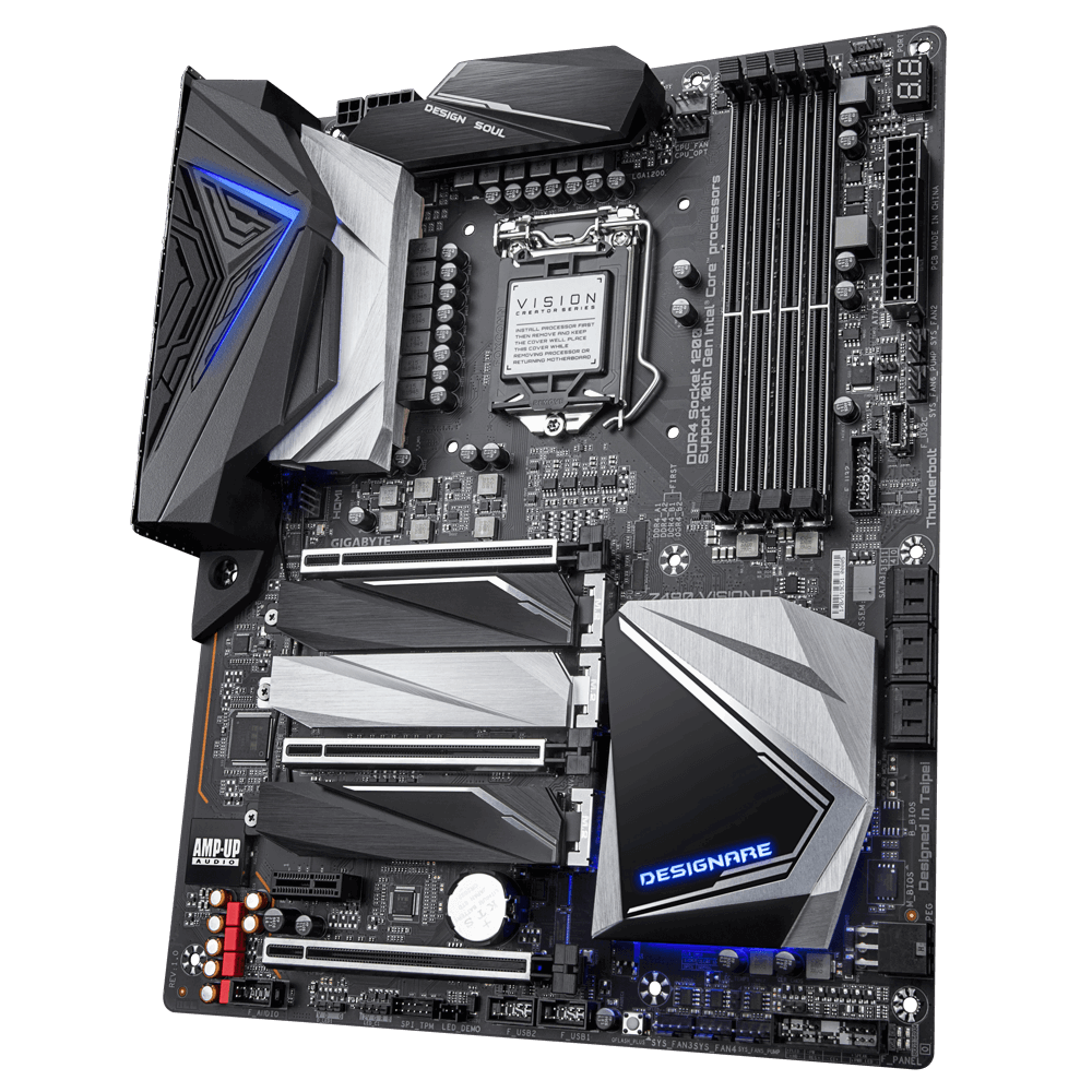 Дънна платка GIGABYTE Z490 VISION D 