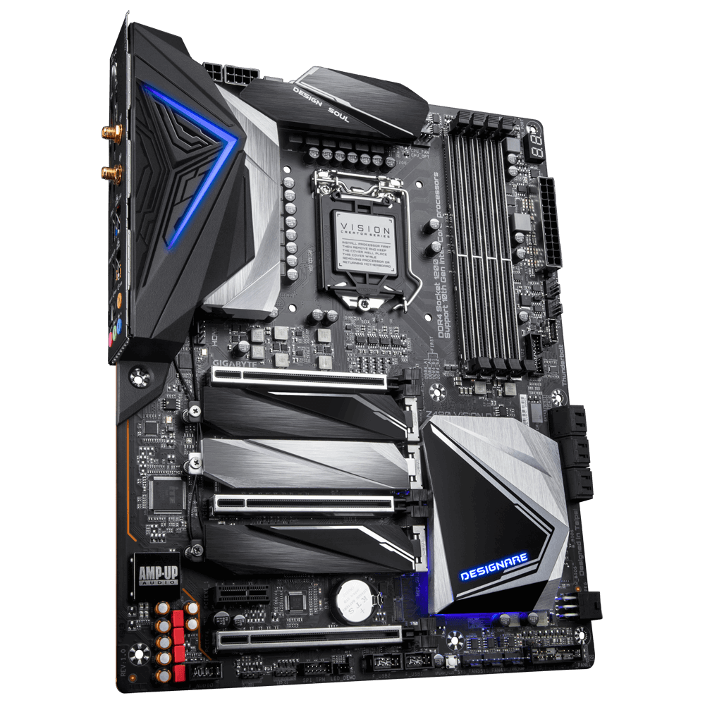 Дънна платка GIGABYTE Z490 VISION D 