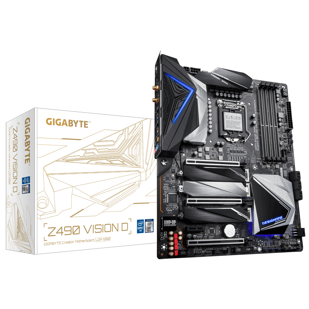 Дънна платка GIGABYTE Z490 VISION D 