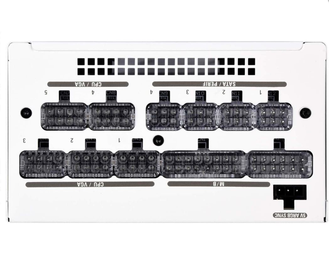 Захранване Super Flower Leadex III 650W ARGB White 80 Plus Gold