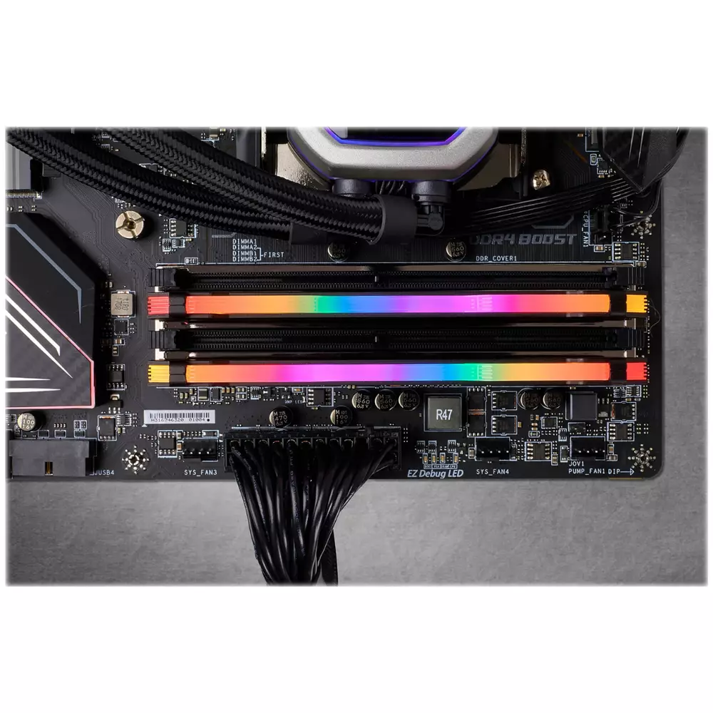 Памет Corsair 16GB (2x8GB) Vengeance RGB PRO DDR4 3200MHz CL16 - CMW16GX4M2C3200C16