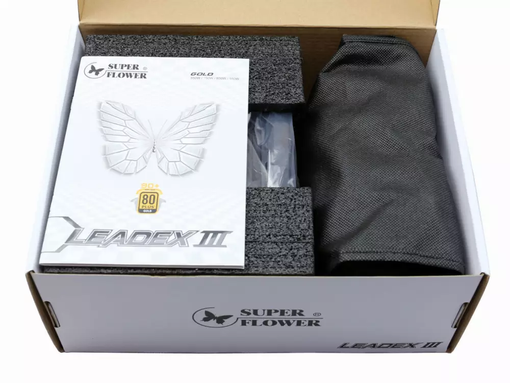 Захраване Super Flower Leadex III 750W ARGB White 80+ Gold