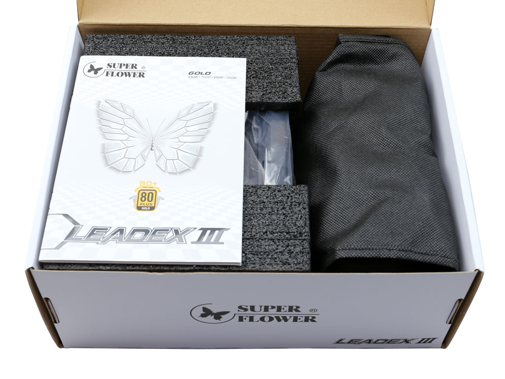 Захраване Super Flower Leadex III 550W ARGB White 80+ Gold 