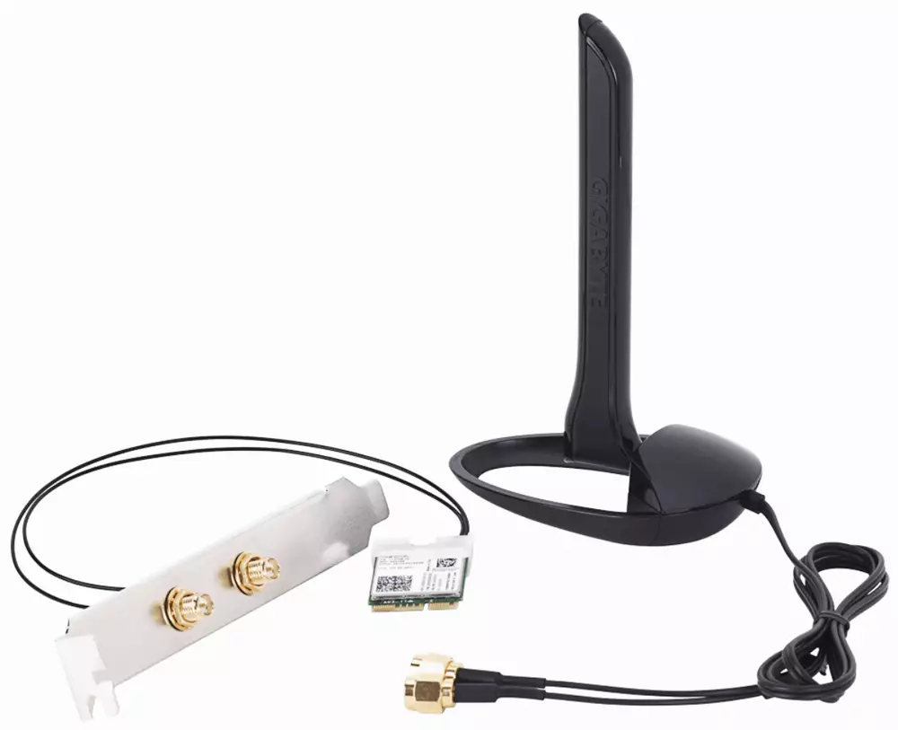 Безжичен М.2 адаптер Gigabyte GC-CI22M_A, 2x2 802.11ac 160MHz, Bluetooth 5.0