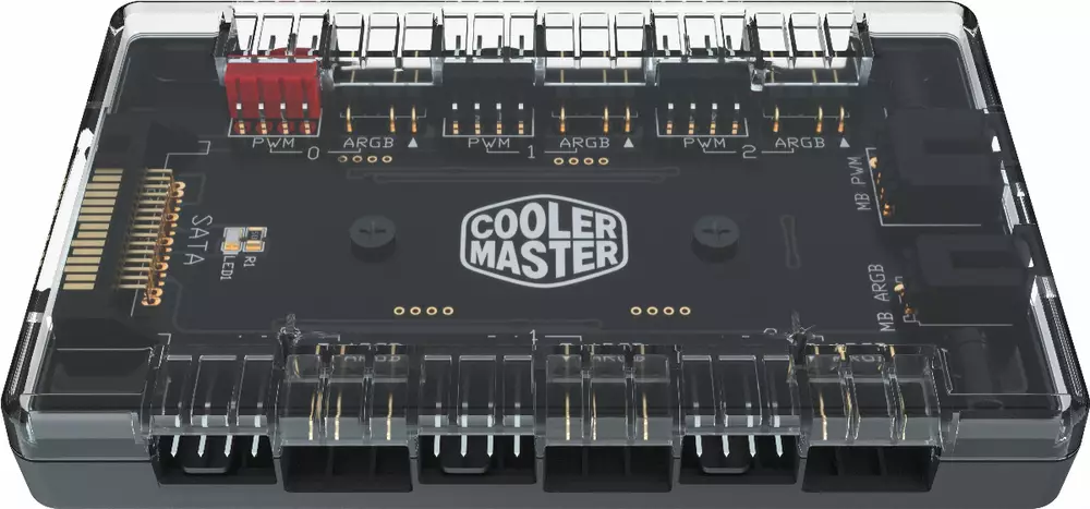 Контролер за вентилатори Cooler Master ARGB & PWM HUB 1 to 6 Port