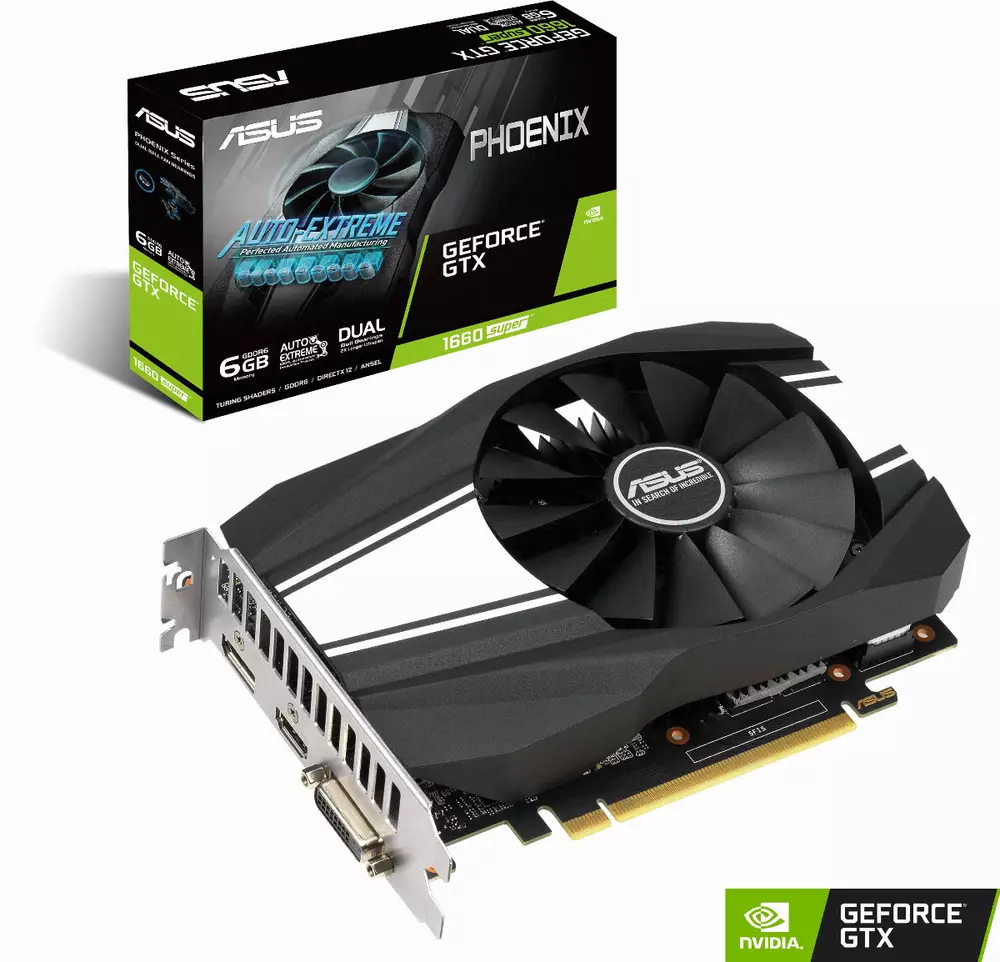 Видео карта ASUS GeForce Phoenix GTX 1660 Super 6GB