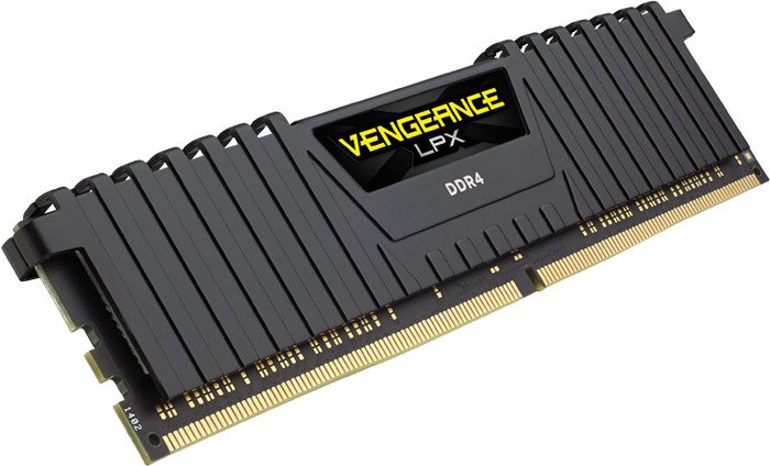 Памет Corsair Vengeance LPX 16GB (2x8GB) 4000 MHz DDR4 CL19 Black - CMK16GX4M2K4000C19