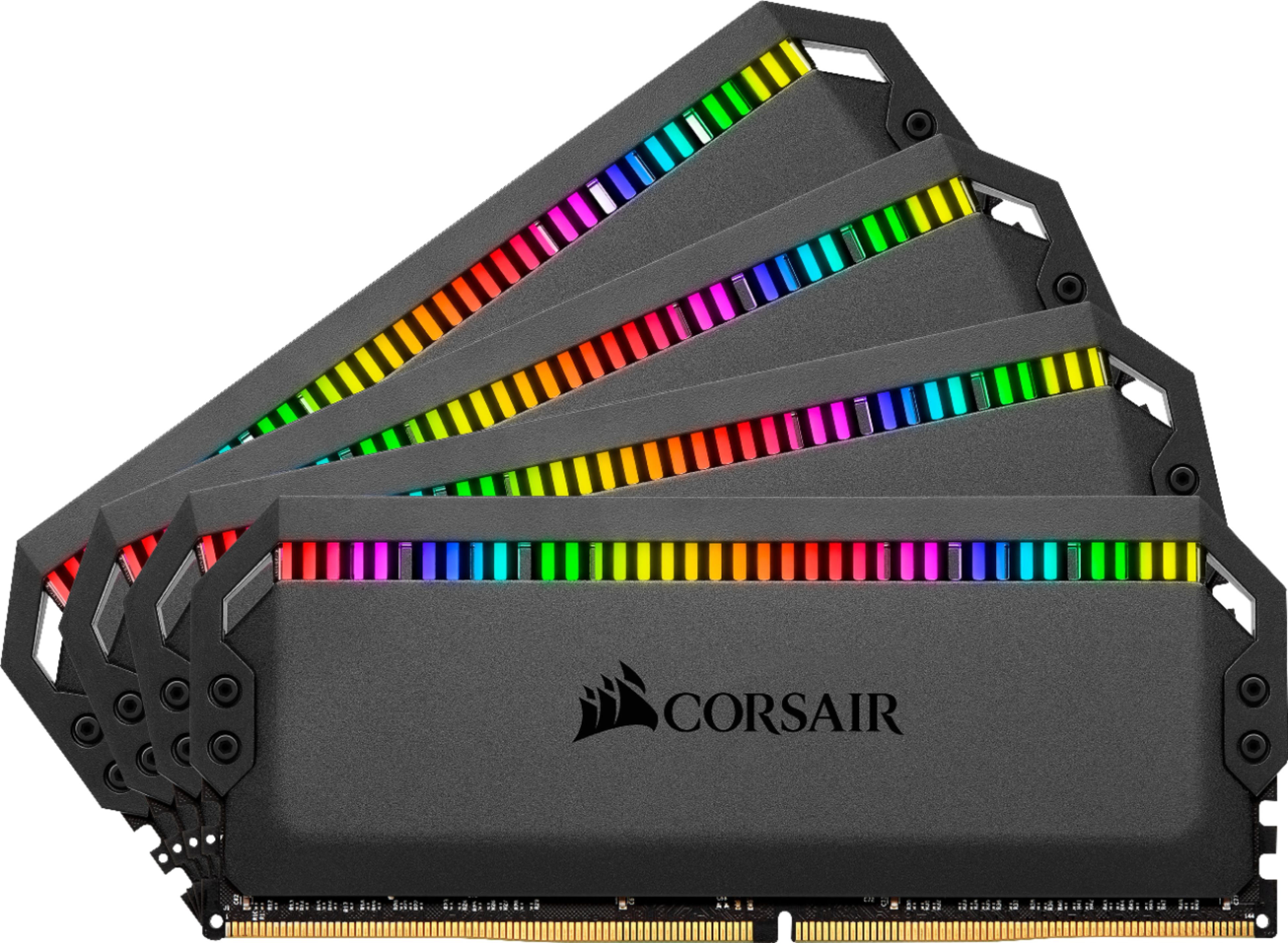 Памети Corsair Dominator Platinum RGB 32GB (4x8GB) 3200MHz DDR4 CL16 - CMT32GX4M4C3200C16