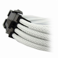 Оплетен кабел Gelid 8pin Power extension cable 30cm individually sleeved UV White