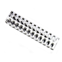 Гребен за оплетен кабел Gelid 24p Acrylic cable holder white/transparent