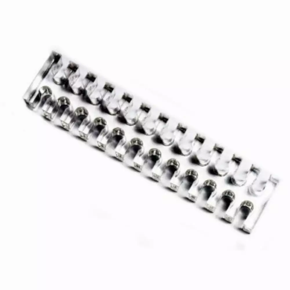 Гребен за оплетен кабел Gelid 24p Acrylic cable holder white/transparent