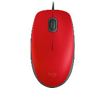 Мишка LOGITECH M110 SILENT Red